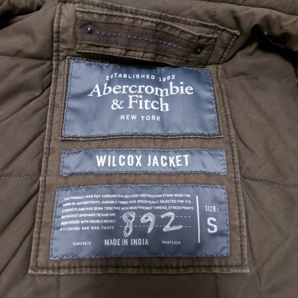 Ambercombie and fitch military men's jacket - Picture 3 of 5